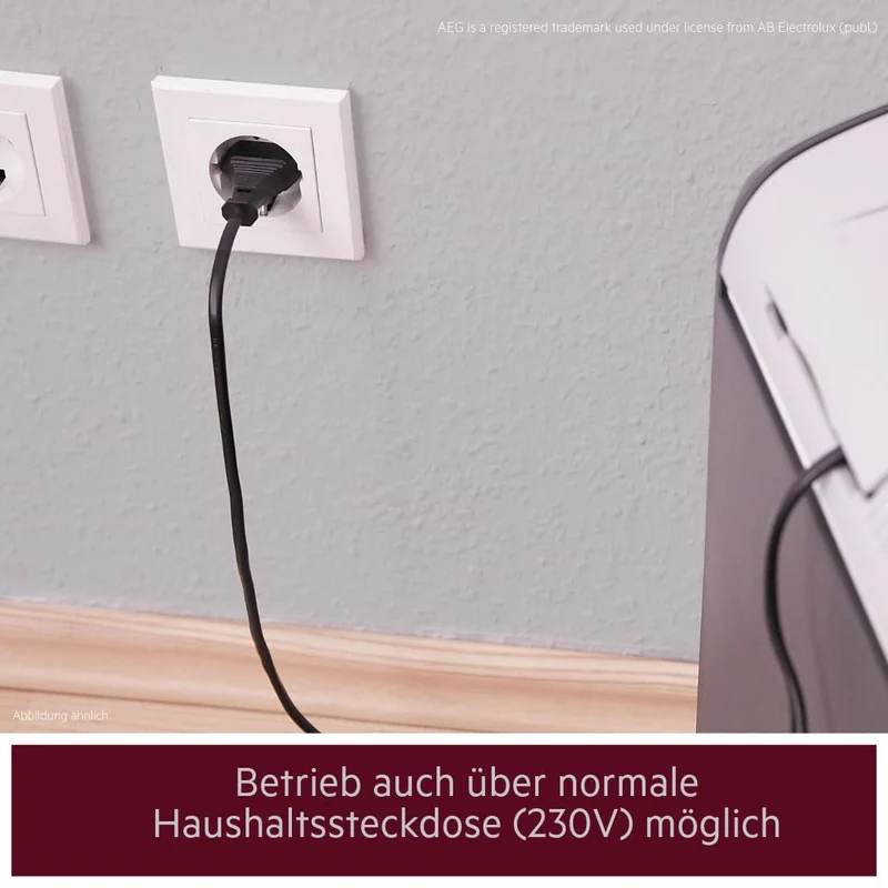 AEG Automotive KK Thermoelektrische Kühlbox 28L 12/230V, Schwarz