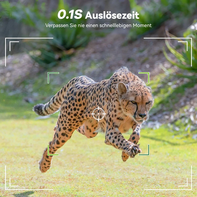 DEATTI Wildkamera 4K 48MP HD WLAN mit App Steuerung