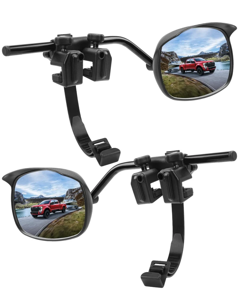 SUPAREE Wohnwagen Zusatzspiegel Konvexspiegel – Universal 2er-Set