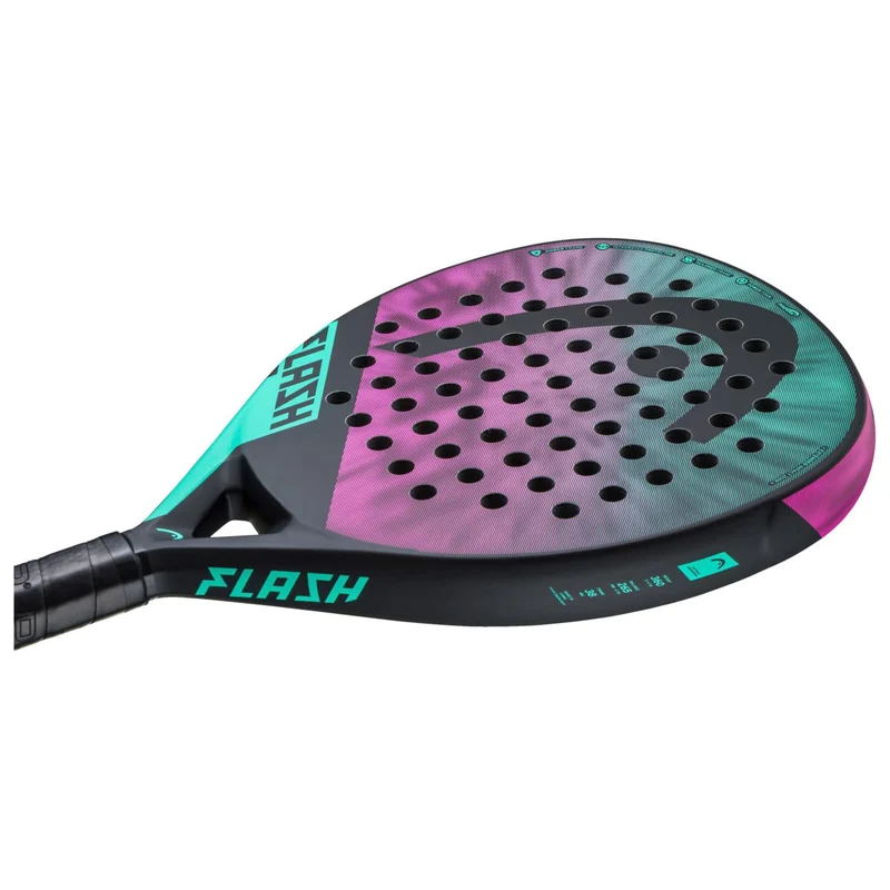 HEAD Flash 2023 Padelschläger für Padelspieler - Mint/rosa