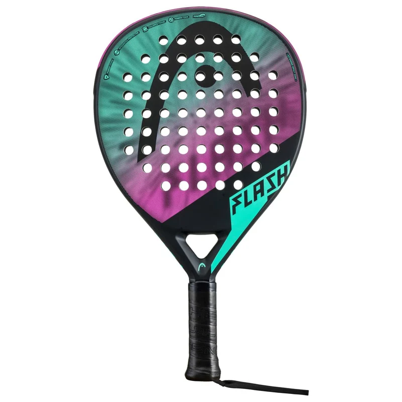 HEAD Flash 2023 Padelschläger für Padelspieler - Mint/rosa