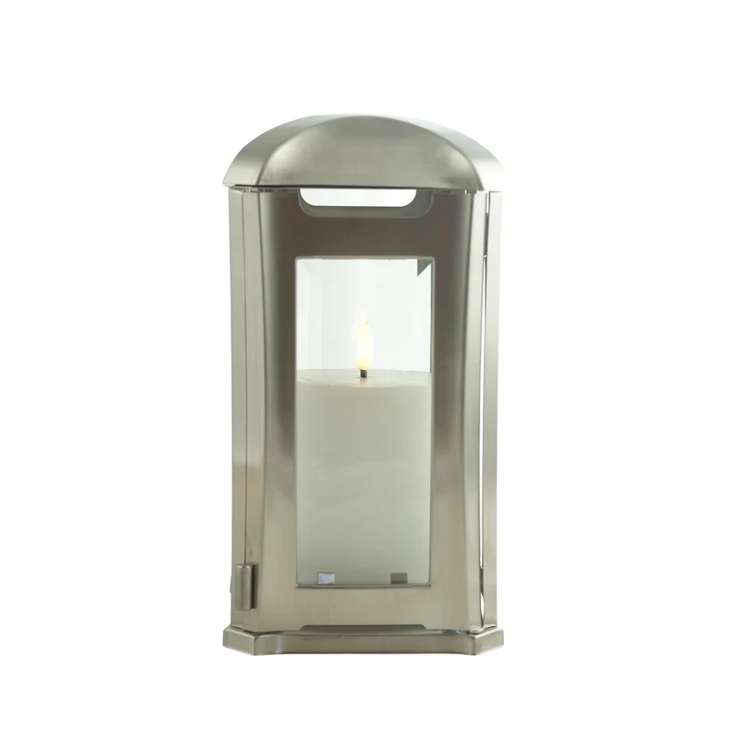 designgrab AEL5 Venezia Edelstahl-Grablampe - Silber
