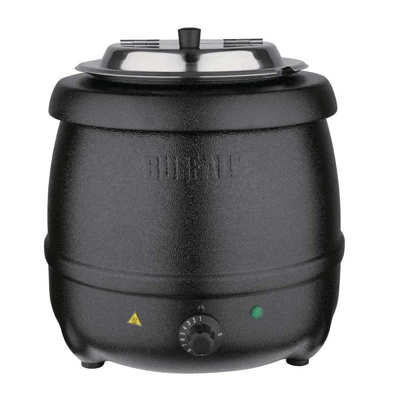 Buffalo Soup Kettle Profi Suppenwärmer - 10 Liter Schwarz
