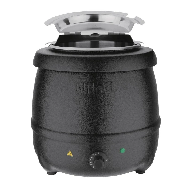 Buffalo Soup Kettle Profi Suppenwärmer - 10 Liter Schwarz