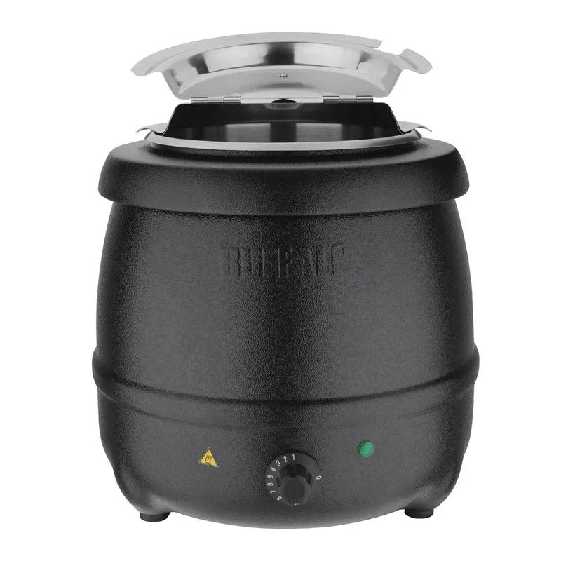 Buffalo Soup Kettle Profi Suppenwärmer - 10 Liter Schwarz