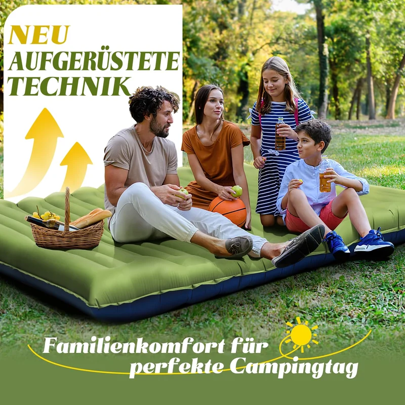 Myxslop Isomatte Doppel 12cm - selbstaufblasend