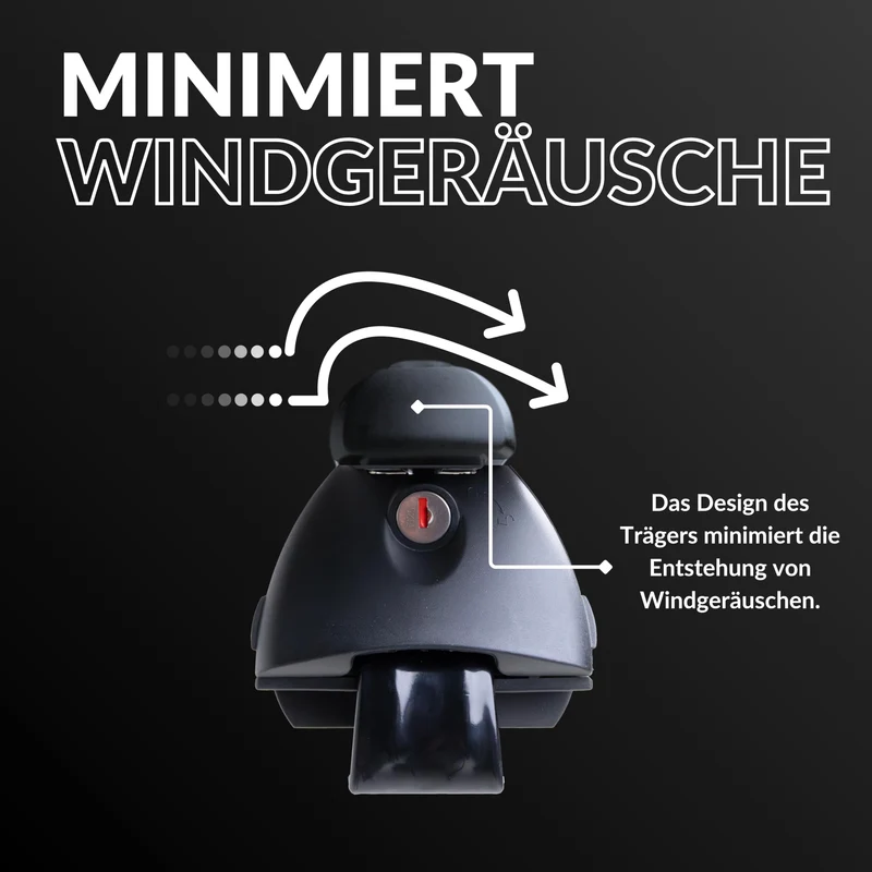 Owen 3.0 Relingträger - Universal 120cm Schwarz