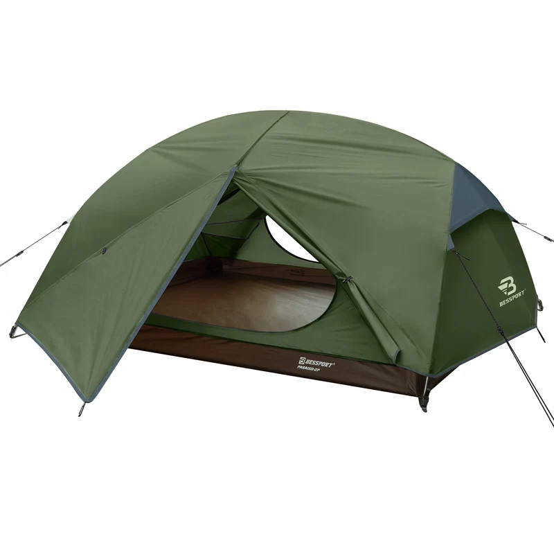 Bessport Camping Zelt 2 Personen - Ultraleicht, 4 Jahreszeiten